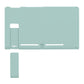 eXtremeRate Replacement Back Plate with Kickstand for Nintendo Switch Console - Light Cyan