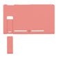 eXtremeRate Replacement Back Plate with Kickstand for Nintendo Switch Console - Coral