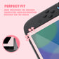 eXtremeRate 2 Pack Tempered Glass Screen Protector for Nintendo Switch 2 - Cherry Blossom Pink Border
