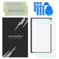 eXtremeRate 2 Pack Tempered Glass Screen Protector for Nintendo Switch 2 - Heaven Blue Border