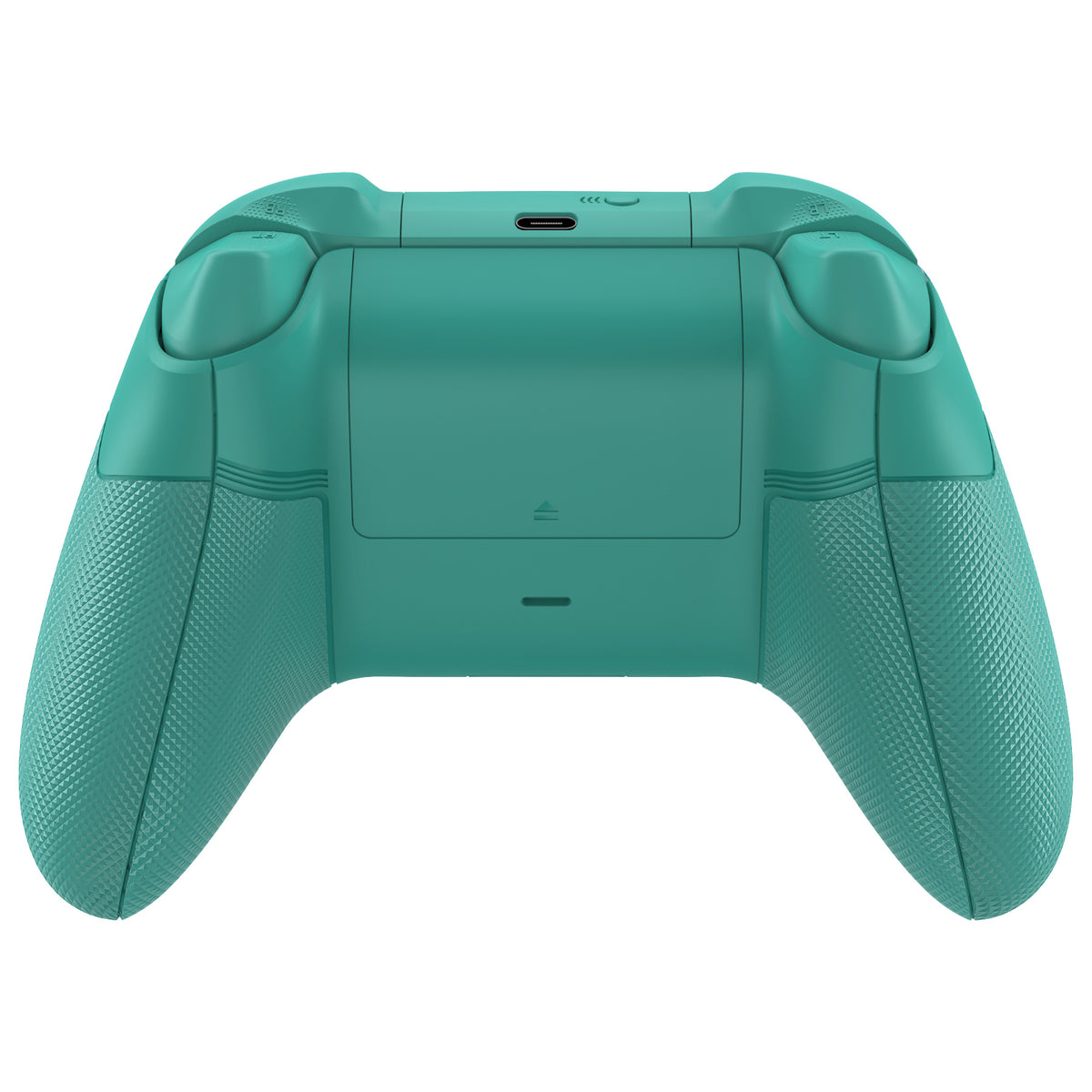 eXtremeRate ASR Version Performance Rubberized Full Set Shell Buttons with Redesigned Grip Diamond Texture Handles Backplate Case for Xbox Series X/S Controller & Xbox Core Controller - Jade Dragon - Cloud Dominator