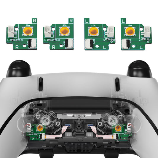 eXtremeRate Back Paddles Replacement Switch Board Kit for PS5 Edge Controller, Custom Redesigned LB RB Buttons Enhancement Repair Parts - Without Back Buttons