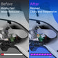 eXtremeRate Back Paddles Replacement Switch Board Kit for PS5 Edge Controller, Custom Redesigned LB RB Buttons Enhancement Repair Parts - Without Back Buttons
