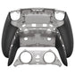 eXtremeRate Beyond-ARC Bottom Shell Kit with Rubberised Grip for PS5 Edge Controller - Clear & Black