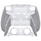 eXtremeRate Beyond-ARC Bottom Shell Kit with Rubberised Grip for PS5 Edge Controller - Clear & Gray