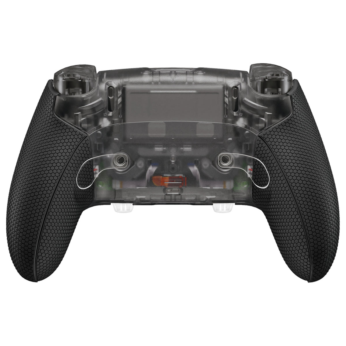 eXtremeRate Beyond-ARC Full Set Shell Buttons with 6-in-1 Swappable Thumbsticks for PS5 Edge Controller - Clear Black