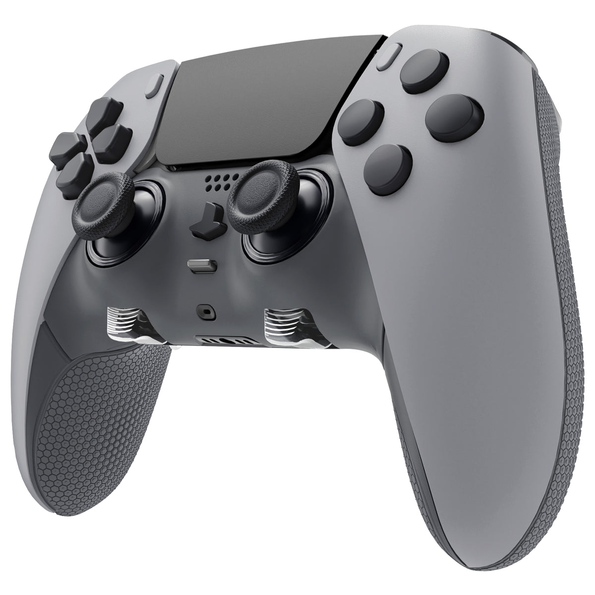 eXtremeRate Beyond-ARC Full Set Shell Buttons with 6-in-1 Swappable Thumbsticks for PS5 Edge Controller - Dark Gray & New Hope Gray