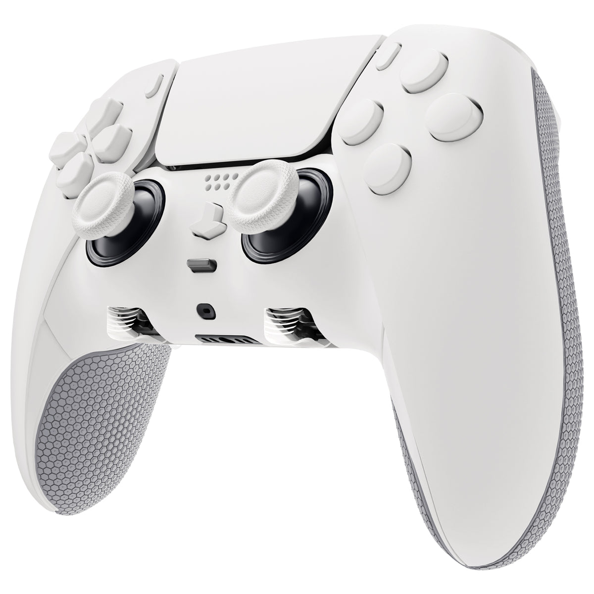 eXtremeRate Beyond-ARC Full Set Shell Buttons with 6-in-1 Swappable Thumbsticks for PS5 Edge Controller - White