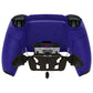 eXtremeRate Black Real Metal Buttons (RMB) Version RISE4 V3 Remap Kit for PS5 Controller BDM-030/040/050 - Rubberized Cobalt Blue