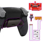 eXtremeRate Black Real Metal Buttons (RMB) Version RISE V3 Remap Kit for PS5 Controller BDM-030/040/050 - Rubberized Black