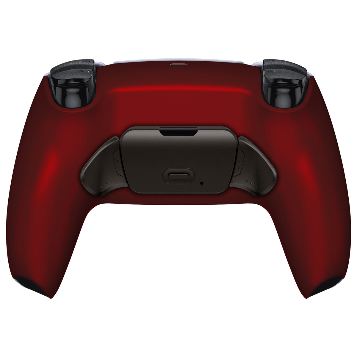 eXtremeRate Black Real Metal Buttons (RMB) Version RISE V3 Remap Kit for PS5 Controller BDM-030/040/050 - Scarlet Red