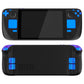 eXtremeRate Retail Chameleon Purple Blue Replacement Full Set Buttons for Steam Deck Console - JESDP004