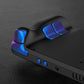 eXtremeRate Retail Chameleon Purple Blue Replacement Full Set Buttons for Steam Deck Console - JESDP004