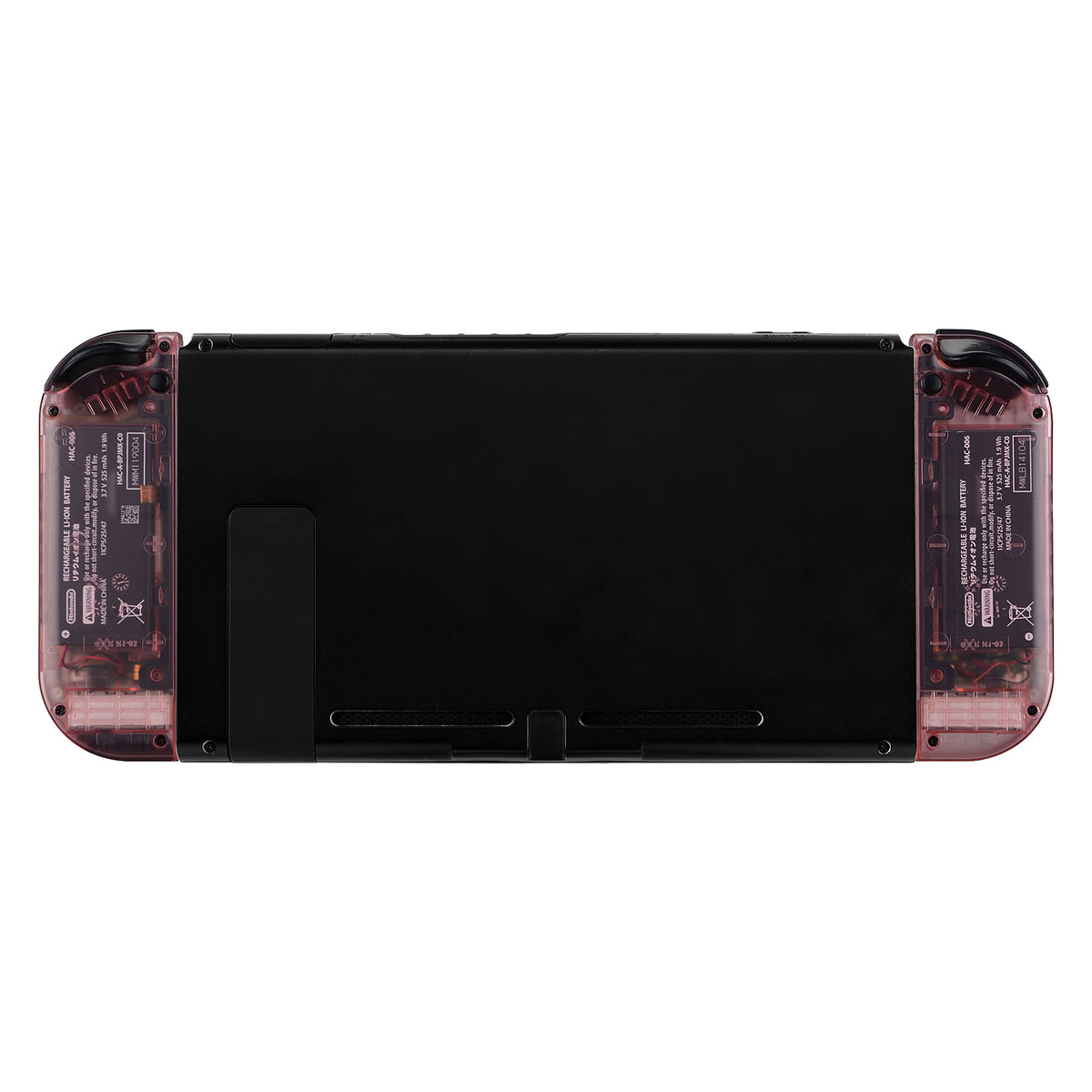 eXtremeRate Replacement Full Set Shell Case with Buttons for Joycon of NS Switch - Cherry Pink