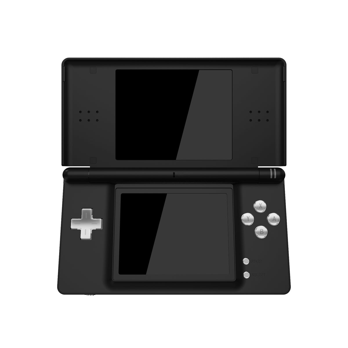 eXtremeRate Replacement Full Set Buttons for Nintendo DS Lite NDSL - Chrome Silver