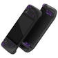 eXtremeRate Retail Clear Atomic Purpler Replacement Full Set Buttons for Steam Deck Console - JESDM003