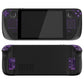 eXtremeRate Retail Clear Atomic Purpler Replacement Full Set Buttons for Steam Deck Console - JESDM003