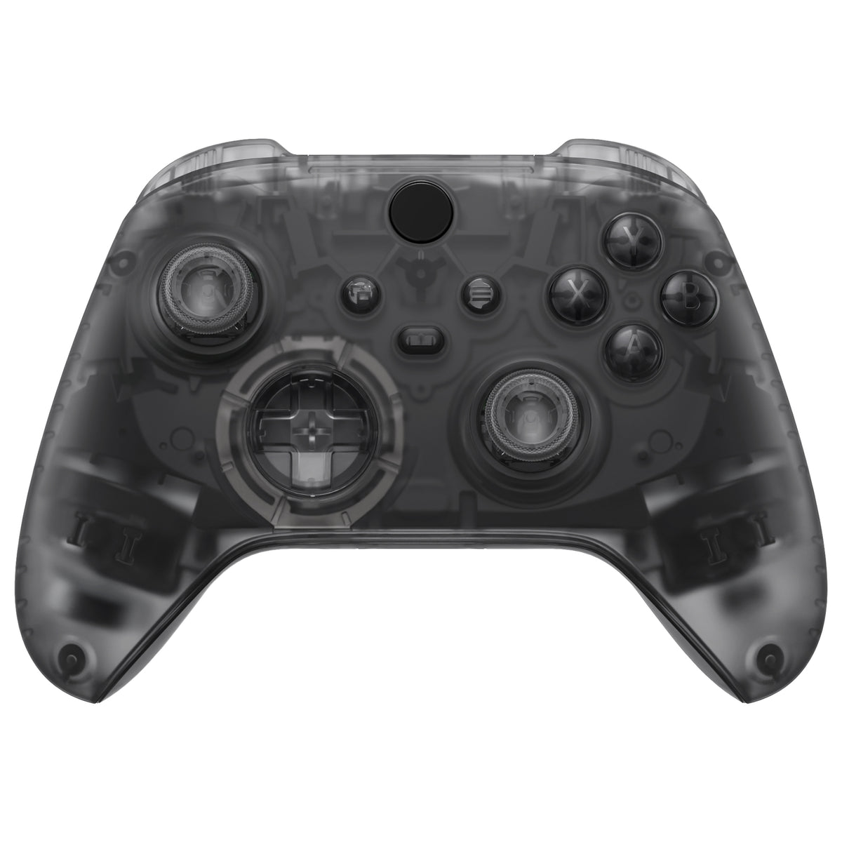 eXtremeRate Full Set Housing Shell Case with Buttons for Xbox Series X & S Controller - Clear Black
