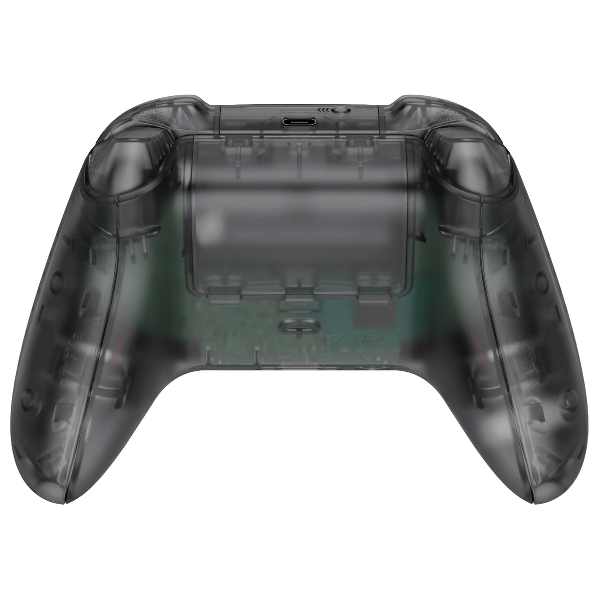 eXtremeRate Full Set Housing Shell Case with Buttons for Xbox Series X & S Controller - Clear Black