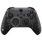 eXtremeRate Replacement Front Housing Shells with Side Rails Panels for Xbox Series X & S Controller - Clear Black
