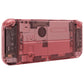 eXtremeRate Custom Replacement Full Set Shell with Buttons for Nintendo Switch OLED - Crystal Cherry Pink
