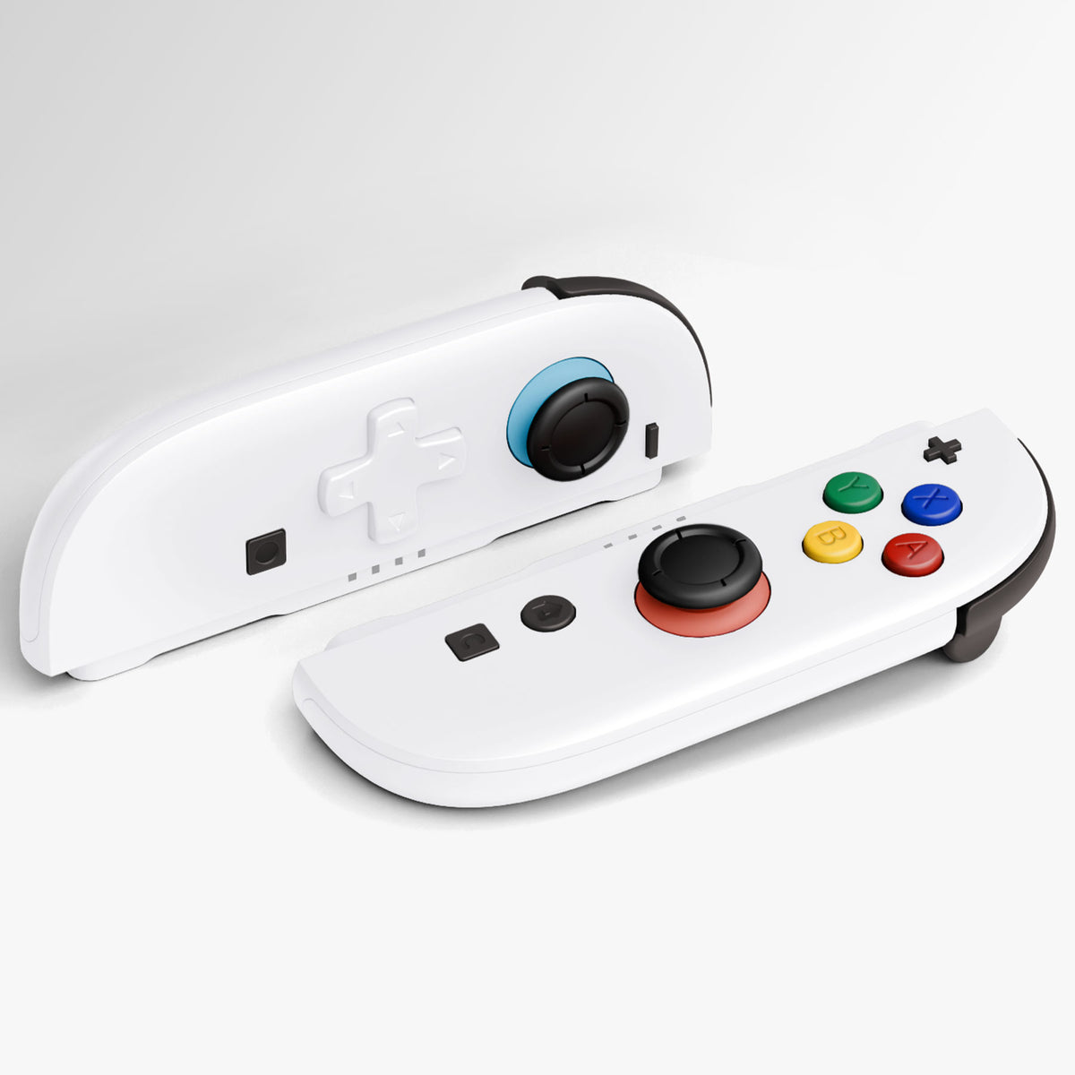 eXtremeRate D-Pad Version Replacement Full Set Shell Case with Buttons for Joycon 2 of Nintendo Switch 2 - Deluxe Version - White
