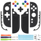 eXtremeRate D-Pad Version Replacement Full Set Shell Case with Buttons for Joycon 2 of Nintendo Switch 2 - Essence Version - Black