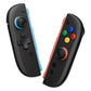 eXtremeRate D-Pad Version Replacement Full Set Shell Case with Buttons for Joycon 2 of Nintendo Switch 2 - Essence Version - Black