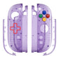 eXtremeRate D-Pad Version Replacement Full Set Shell Case with Buttons for Joycon 2 of Nintendo Switch 2 - Essence Version - Clear Atomic Purple