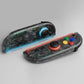 eXtremeRate D-Pad Version Replacement Full Set Shell Case with Buttons for Joycon 2 of Nintendo Switch 2 - Essence Version - Clear Slate Black
