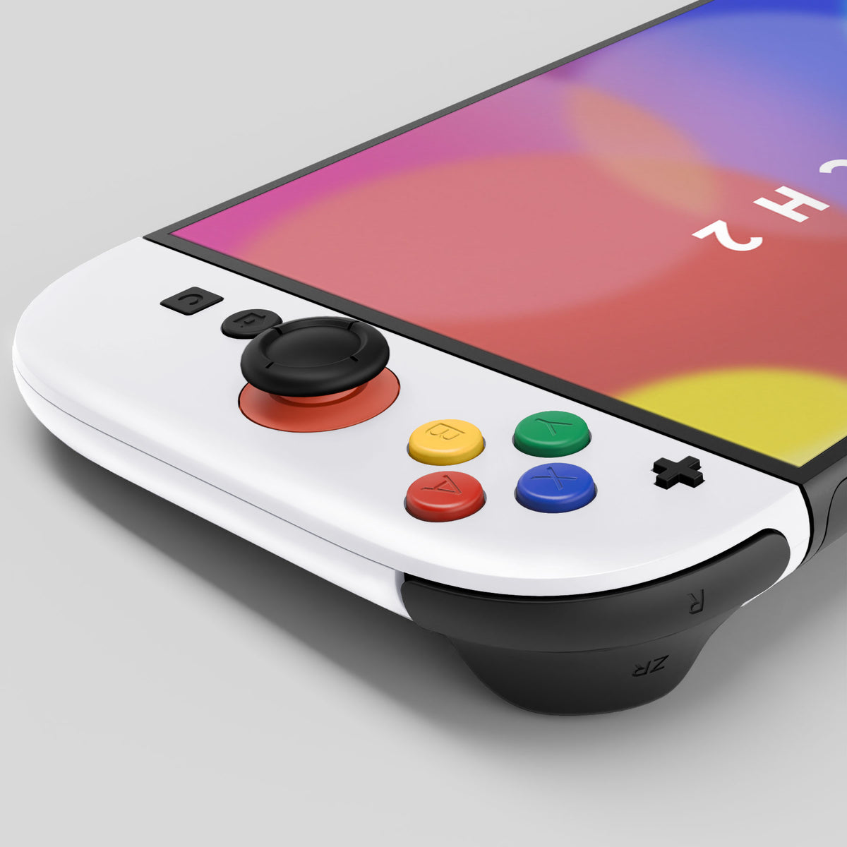 eXtremeRate D-Pad Version Replacement Full Set Shell Case with Buttons for Joycon 2 of Nintendo Switch 2 - Essence Version - White