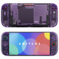 eXtremeRate D-Pad Version Replacement Full Set Shells with Buttons for Nintendo Switch 2 - Deluxe Version - Clear Atomic Purple eXtremeRate