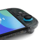 eXtremeRate D-Pad Version Replacement Full Set Shells with Buttons for Nintendo Switch 2 - Deluxe Version - Clear Slate Black