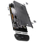 eXtremeRate D-Pad Version Replacement Full Set Shells with Buttons for Nintendo Switch 2 - Deluxe Version - Clear Slate Black