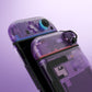 eXtremeRate D-Pad Version Replacement Full Set Shells with Buttons for Nintendo Switch 2 - Essence Version - Clear Atomic Purple eXtremeRate
