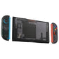 eXtremeRate D-Pad Version Replacement Full Set Shells with Buttons for Nintendo Switch 2 - Essence Version - Clear Slate Black
