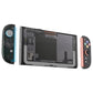 eXtremeRate D-Pad Version Replacement Full Set Shells with Buttons for Nintendo Switch 2 - Essence Version - Clear Slate Black