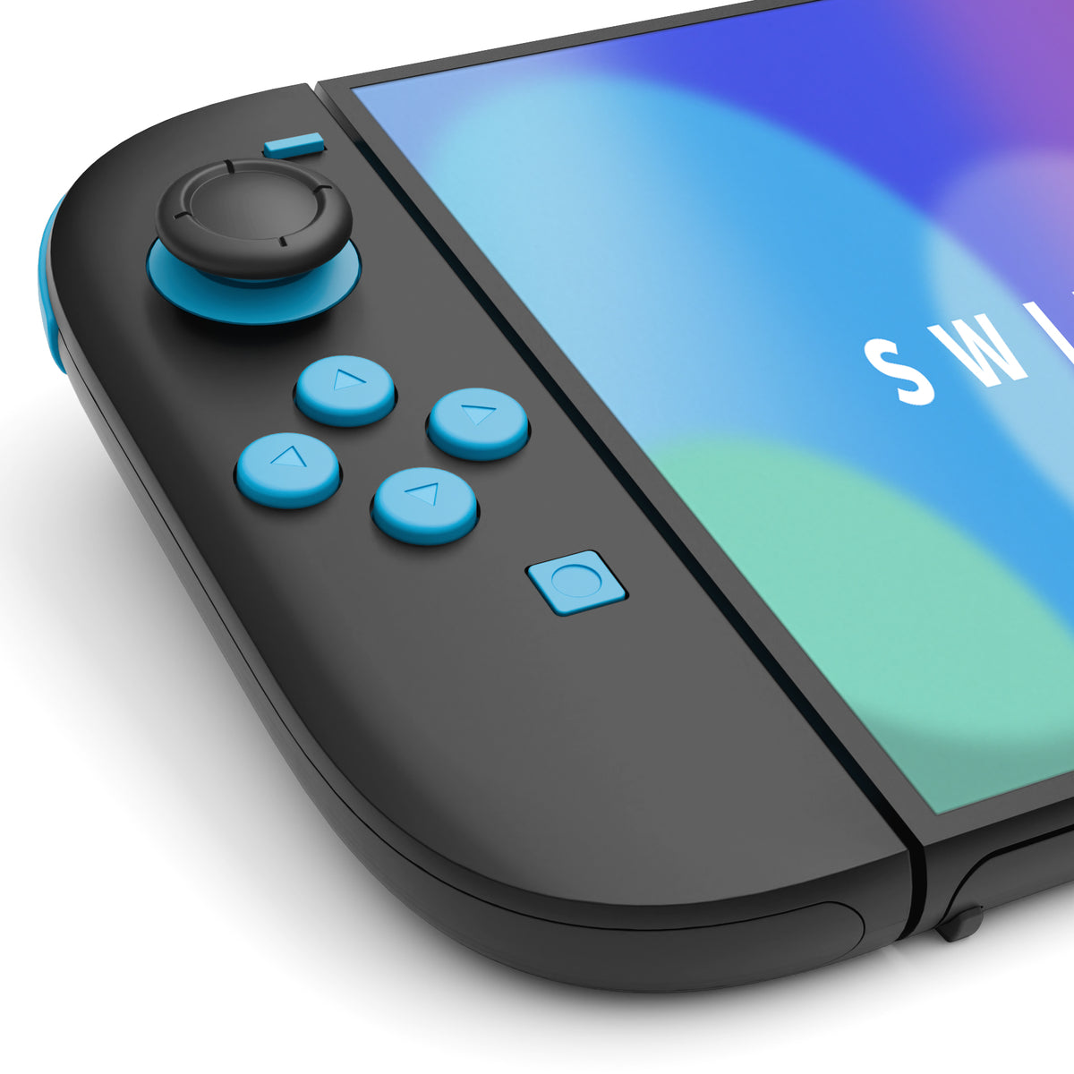 eXtremeRate DIY Replacement Full Set Buttons for Nintendo Switch 2 - Blue & Orange