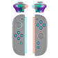 eXtremeRate DIY Replacement Full Set Buttons for Nintendo Switch 2 - Chameleon Green Purple eXtremeRate
