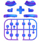 eXtremeRate DIY Replacement Full Set Buttons for Nintendo Switch 2 - Chameleon Purple Blue eXtremeRate