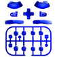 eXtremeRate DIY Replacement Full Set Buttons for Nintendo Switch 2 - Chrome Blue