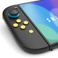 eXtremeRate DIY Replacement Full Set Buttons for Nintendo Switch 2 - Chrome Gold