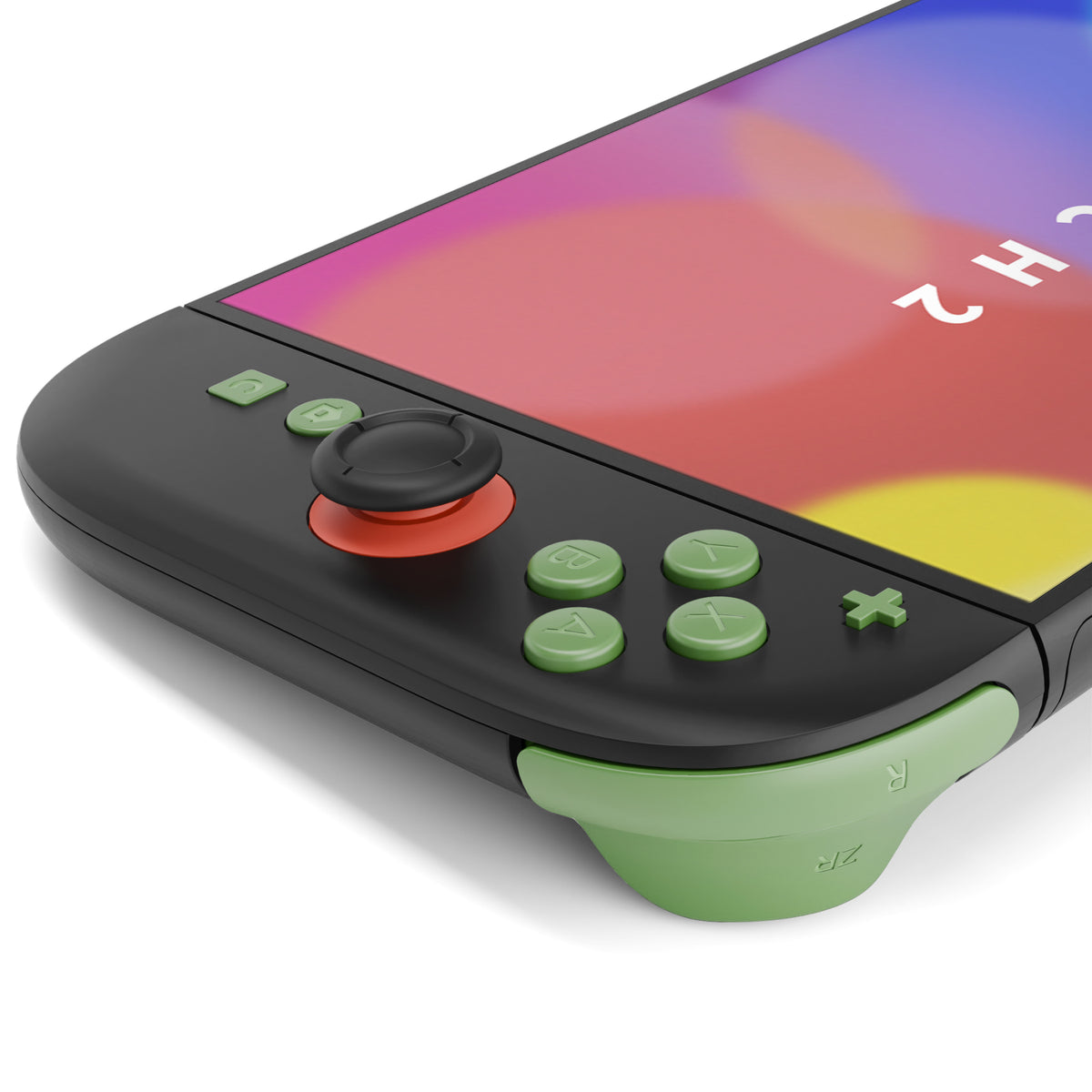 eXtremeRate DIY Replacement Full Set Buttons for Nintendo Switch 2 - Matcha Green