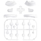 eXtremeRate DIY Replacement Full Set Buttons for Nintendo Switch 2 - White