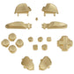 eXtremeRate DIY Replacement Full Set Buttons for Nintendo Switch 2 Pro Controller - Champagne Gold