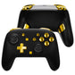 eXtremeRate DIY Replacement Full Set Buttons for Nintendo Switch 2 Pro Controller - Chrome Gold