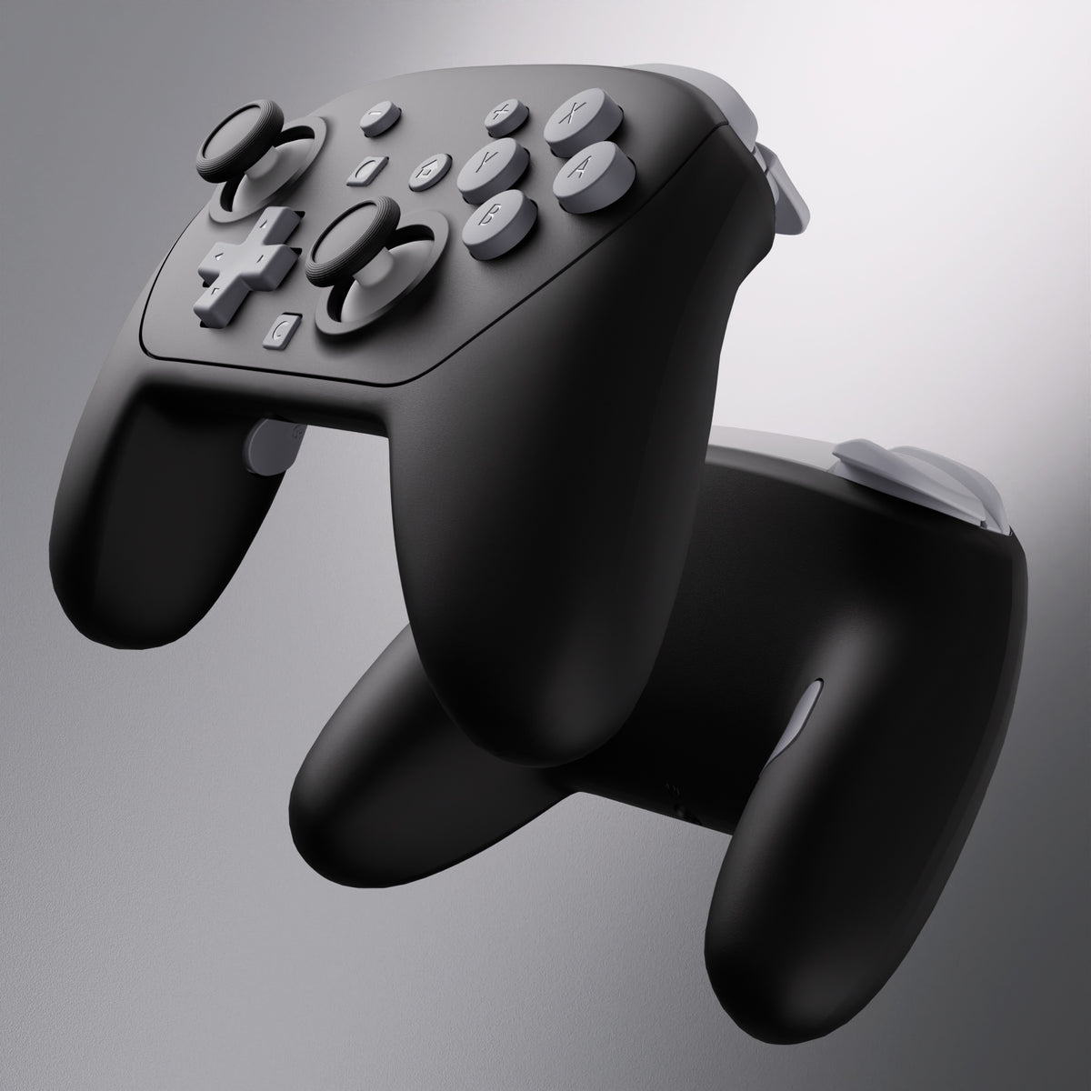 eXtremeRate DIY Replacement Full Set Buttons for Nintendo Switch 2 Pro Controller - New Hope Gray