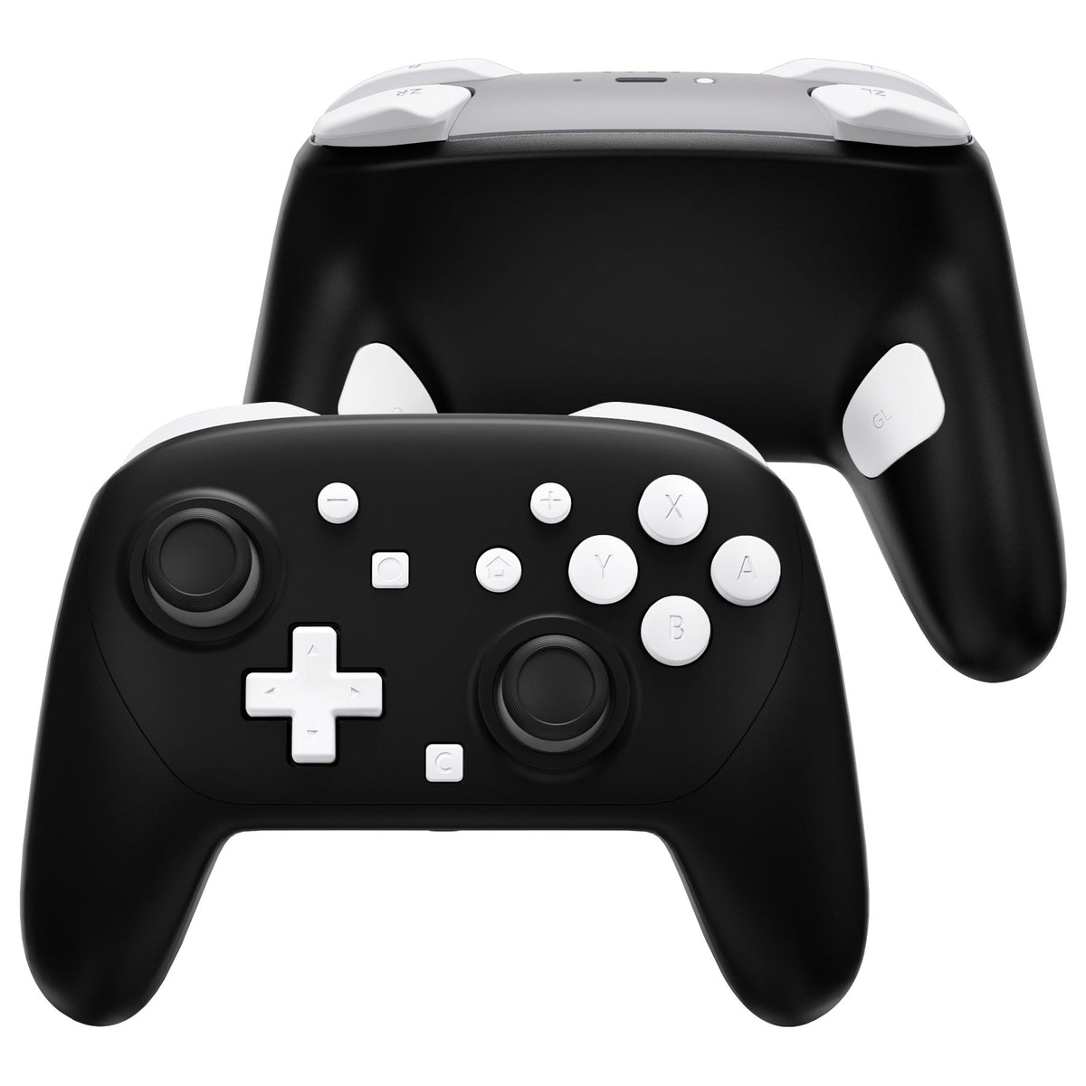 eXtremeRate DIY Replacement Full Set Buttons for Nintendo Switch 2 Pro Controller - White eXtremeRate