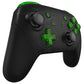 eXtremeRate DIY Replacement Full Set Buttons for Nintendo Switch Pro Controller - Crystal Clear Green
