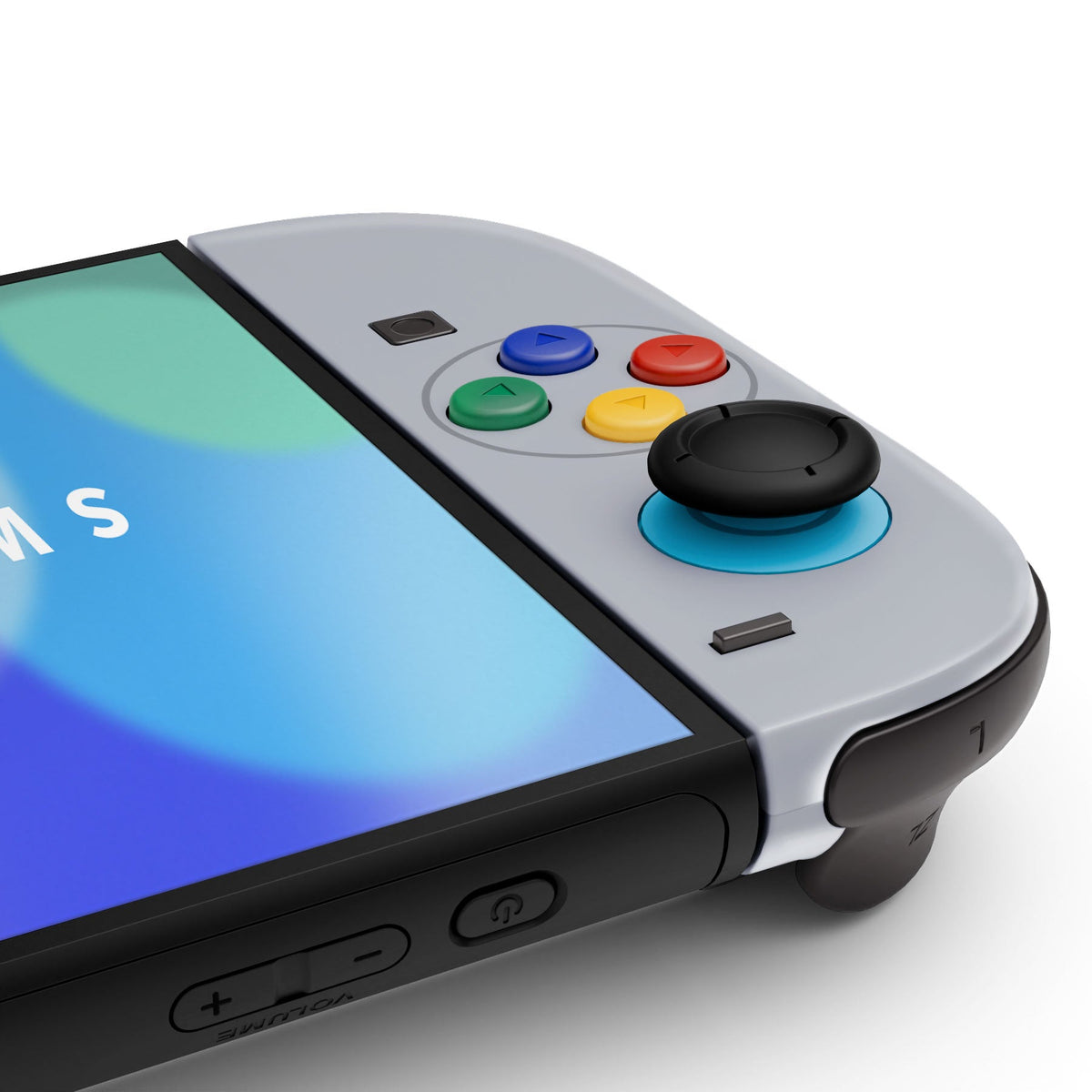 eXtremeRate DIY Replacement Full Set Shell Case with Buttons for Joycon 2 of Nintendo Switch 2 - Deluxe Version - SFC SNES Classic EU Style eXtremeRate
